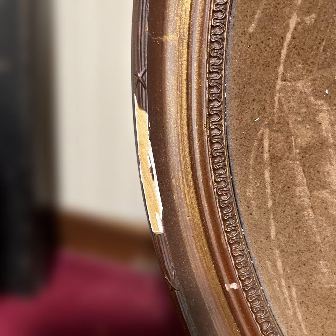 お宝 希少インコレイストーン彫刻 円形プレート アンティーク値下げ