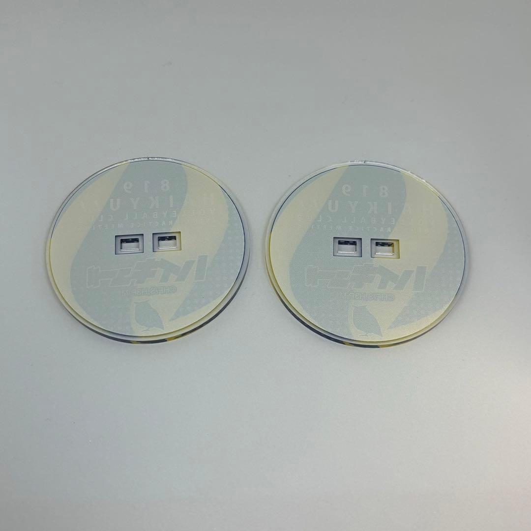 ハイキュー！！　梟谷高校　アクスタ　木兎・赤葦セット　排球しようぜ