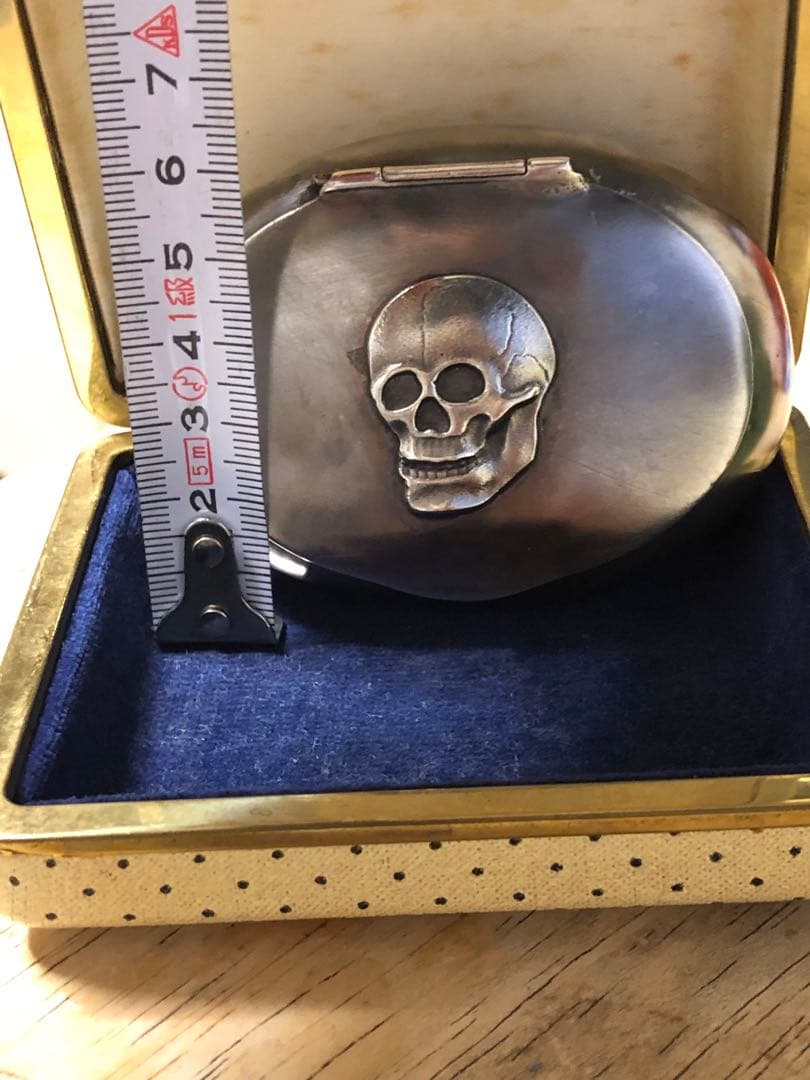 アンティーク 19s スカル　髑髏　骸骨　ネイバーフッド　インダストリアル