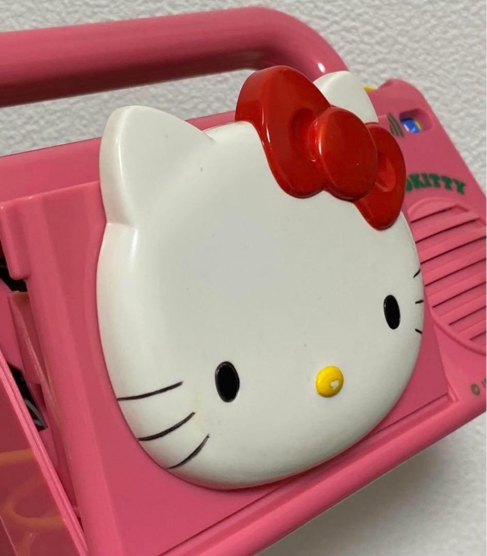 最終価格】ハローキティ うたって♪カセットプレイヤー カラオケマイク