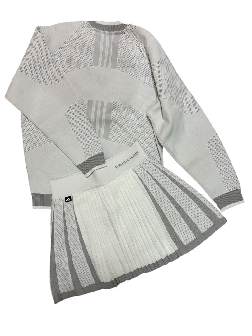 chiikuma　アディダス ゴルフ プライムニット トップスMスカートS