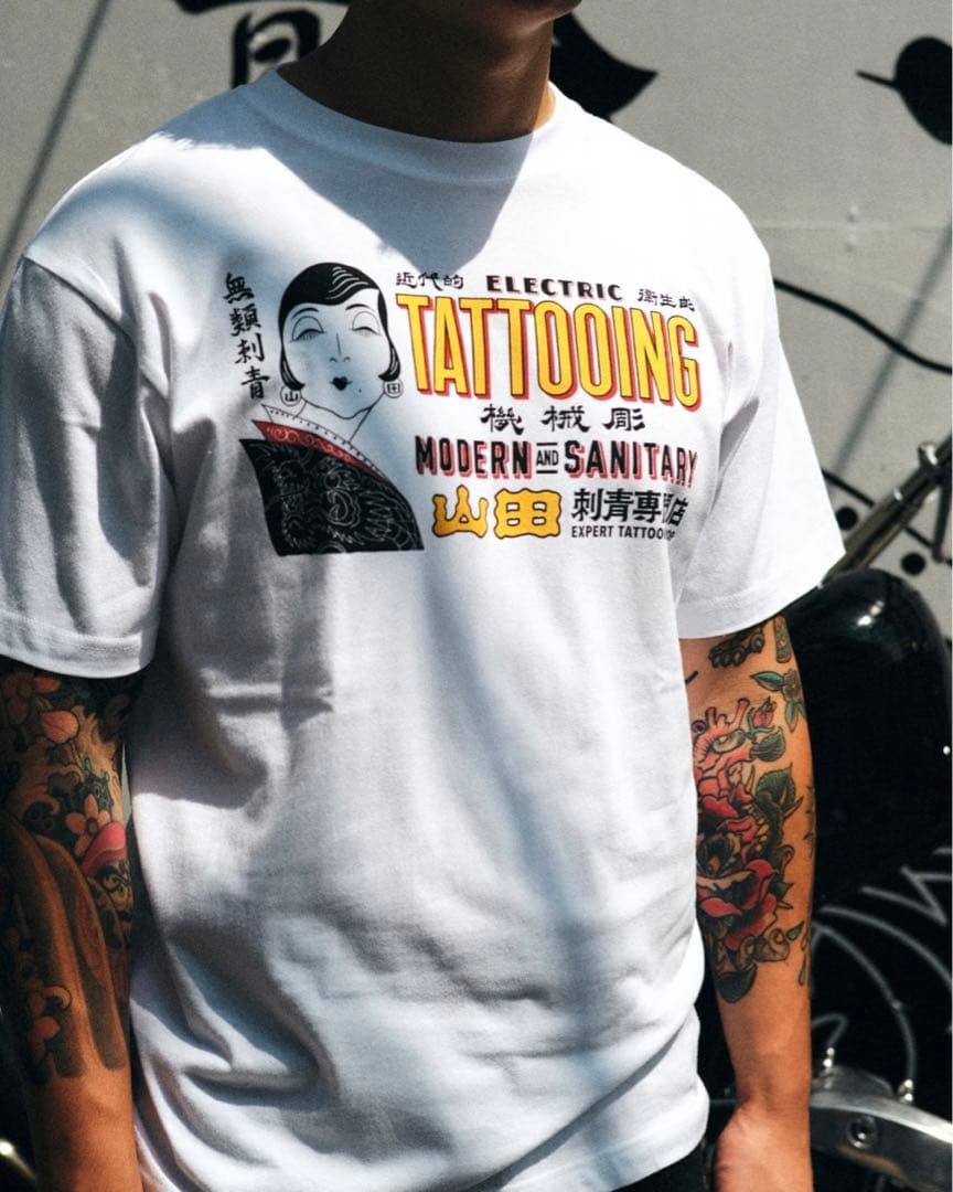 タトゥースタジオヤマダ tシャツ M tatoo studio yamada - メルカリ