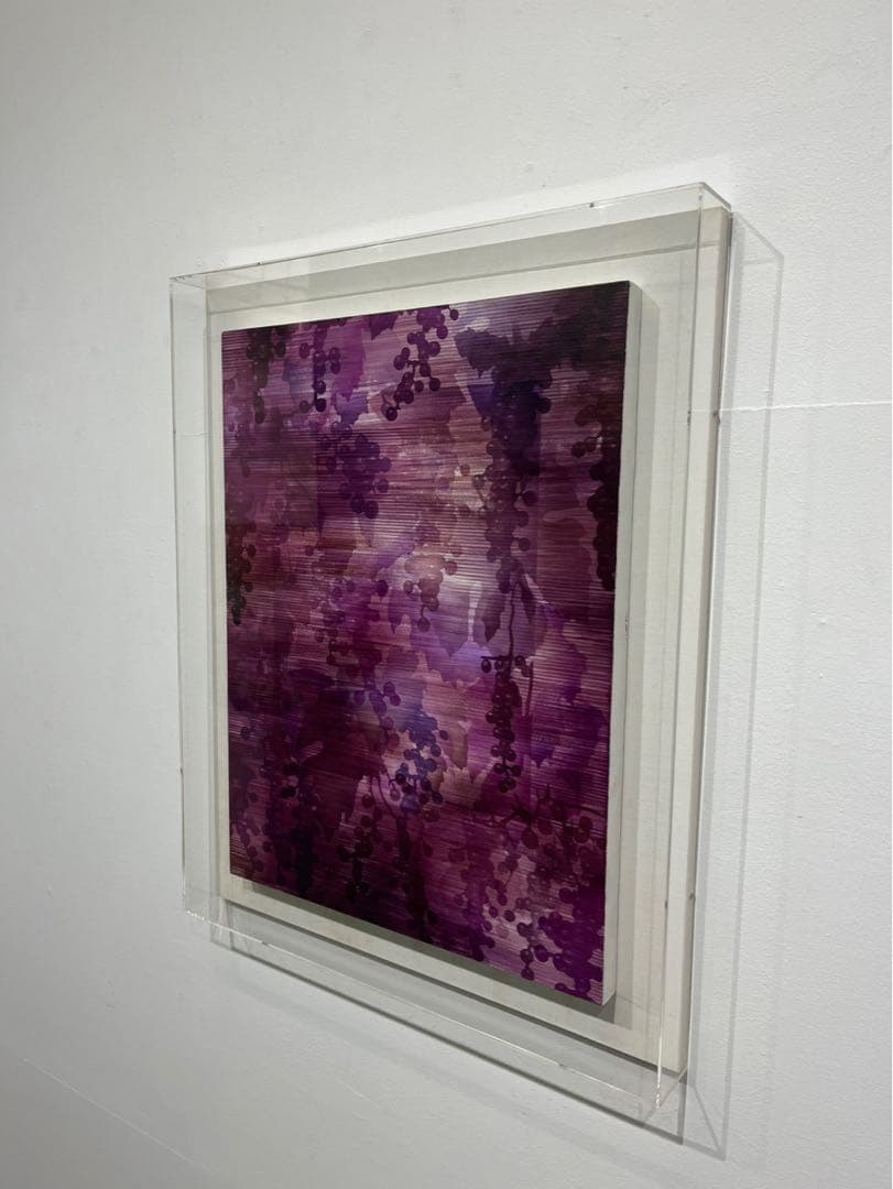 【真作保証】西島真紀「窓辺」2001年 アクリル画