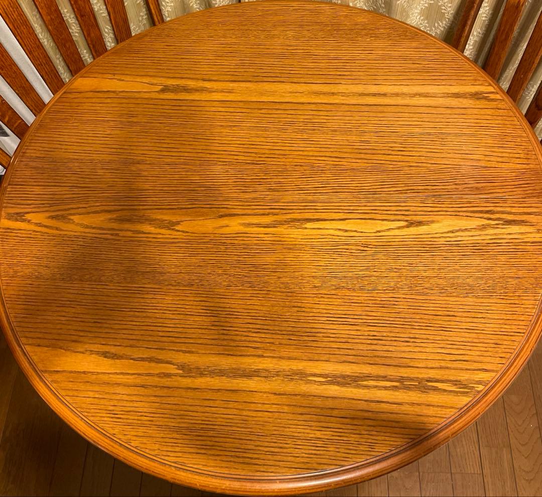 Shin Lee シンリー 伸縮式ダイニングテーブル ラウンド　テーブルのみ