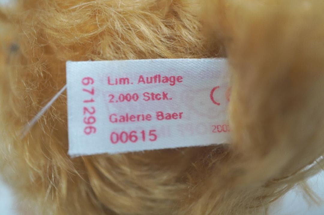 【M2512-23】シュタイフ Steiff テディベア ギャラリー ペンダント