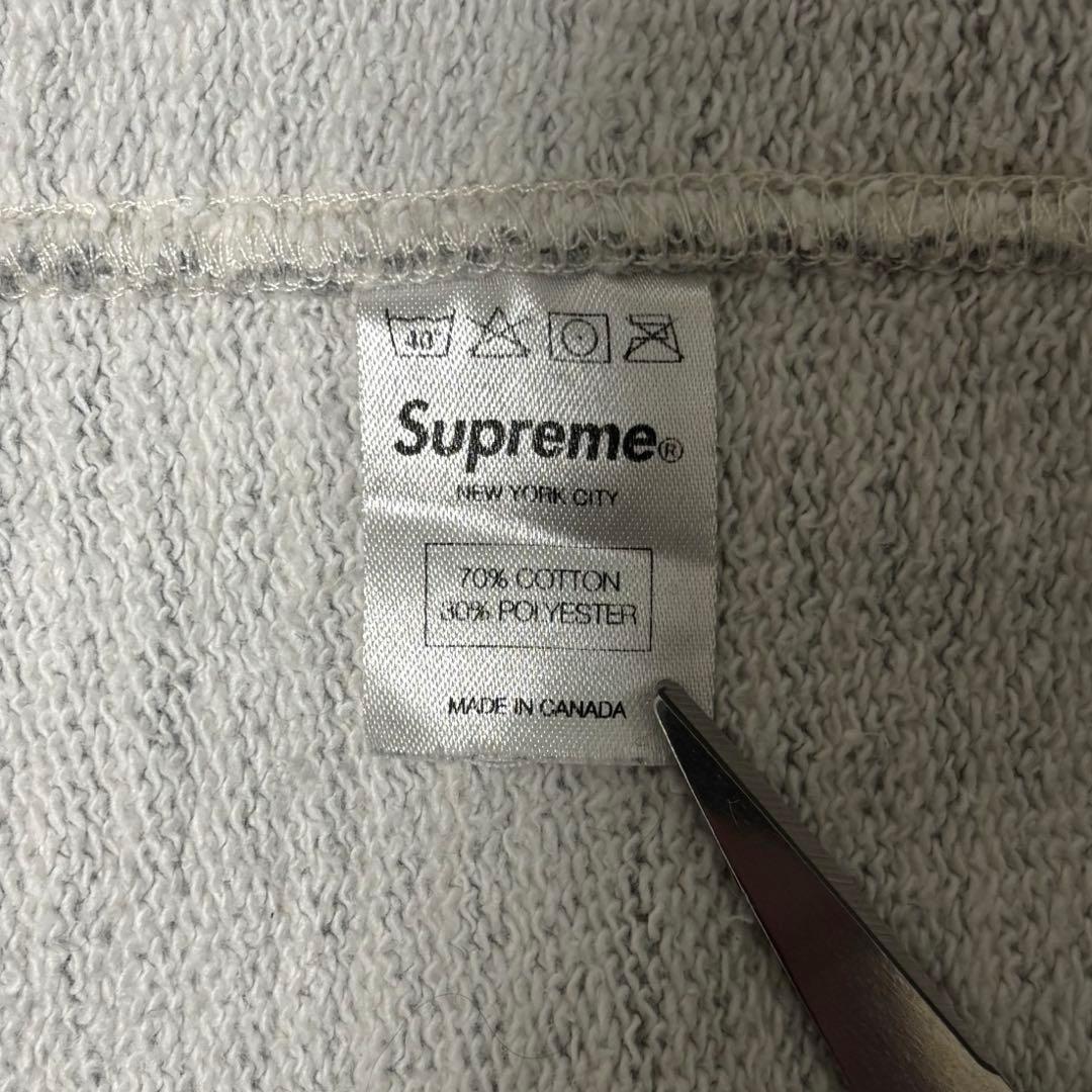 す*ー様 10ss supreme ボーダー ジップフーディ シティーボーイ f