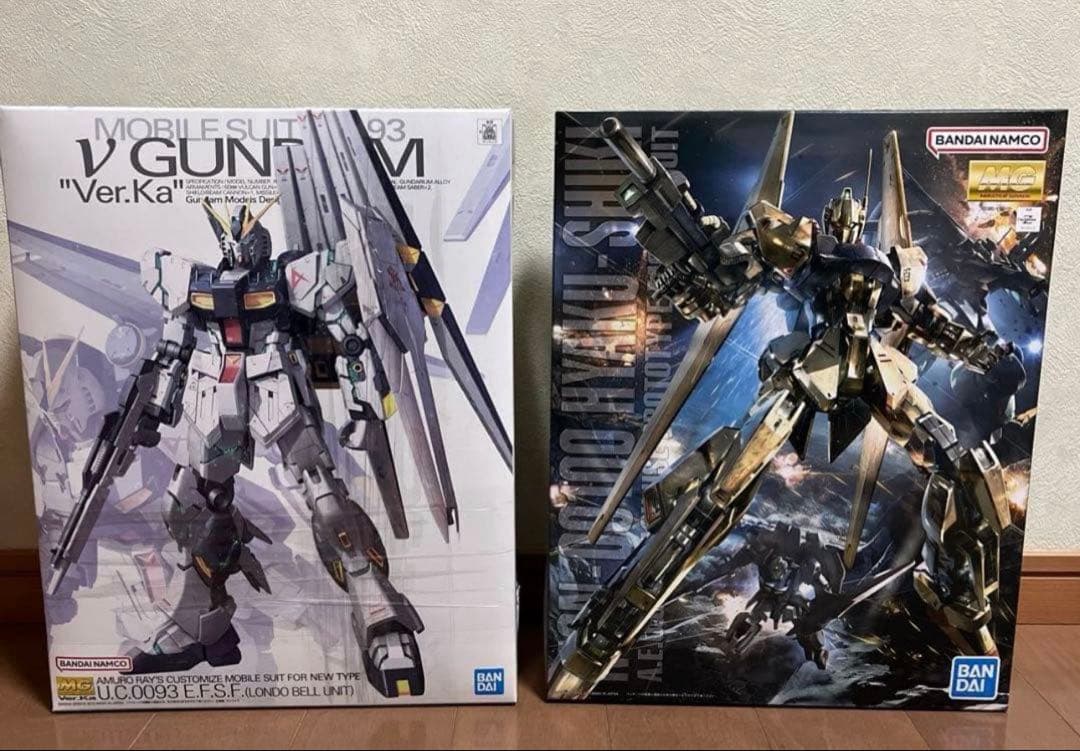 MG νガンダム Ver.Ka 百式2.0 ZZガンダム 強化型　ka