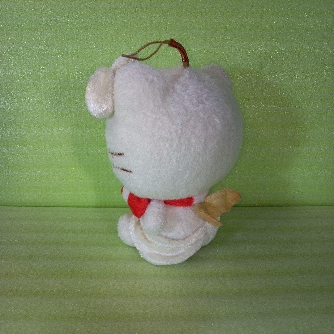 ハローキティ　HELLO KITTY　赤白マフラー　スカーフ　ぬいぐるみ　レア