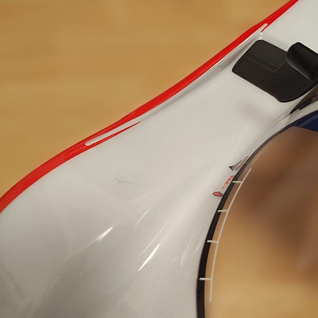 そ*）様 タミヤ　ポルシェ956 塗装済みボディセット　ロスマンズ対応タイプ