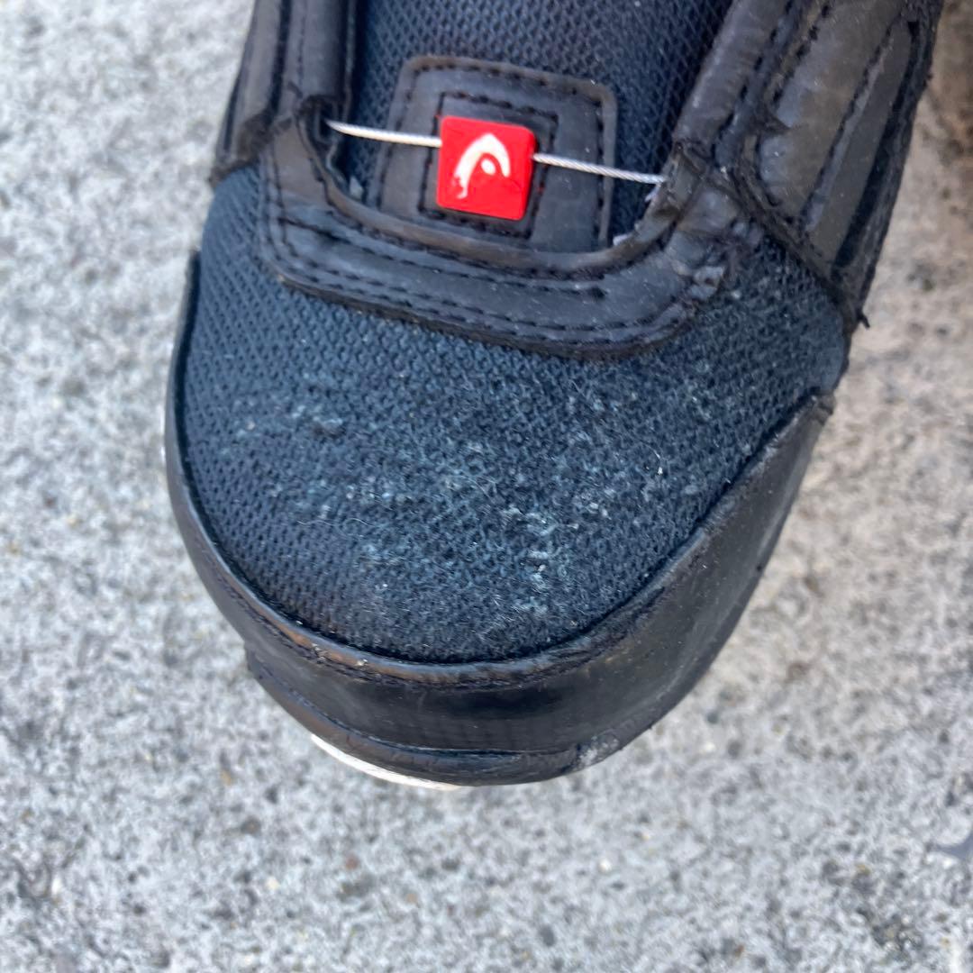 head ヘッド プレミアム BOAダイヤル式スノーボードブーツ 黒/赤26cm