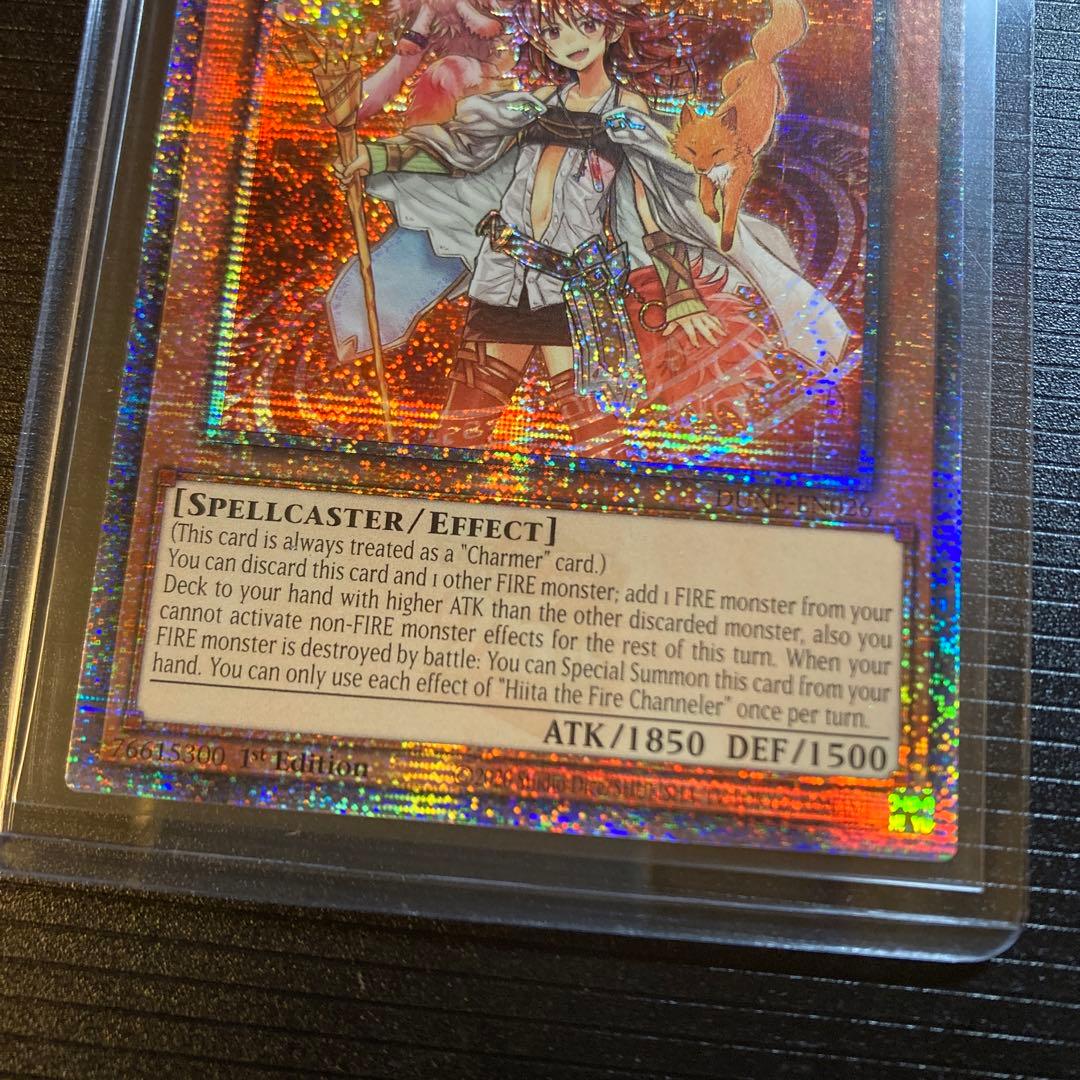 遊戯王 火霊媒師ヒータ 英語版 北米 25thシークレット 1st