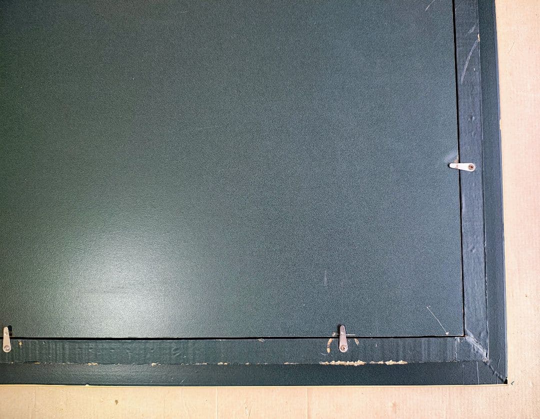 ​F15号 油絵・額縁セット アンティーク調 ゴールド アクリル板仕様