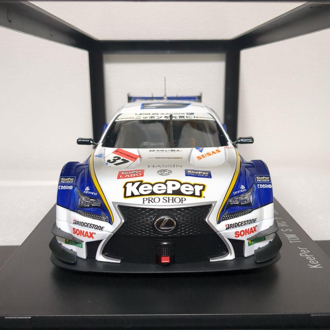 1/18 エブロ KeePer TOM'S RCF 2015 岡山優勝 キーパー