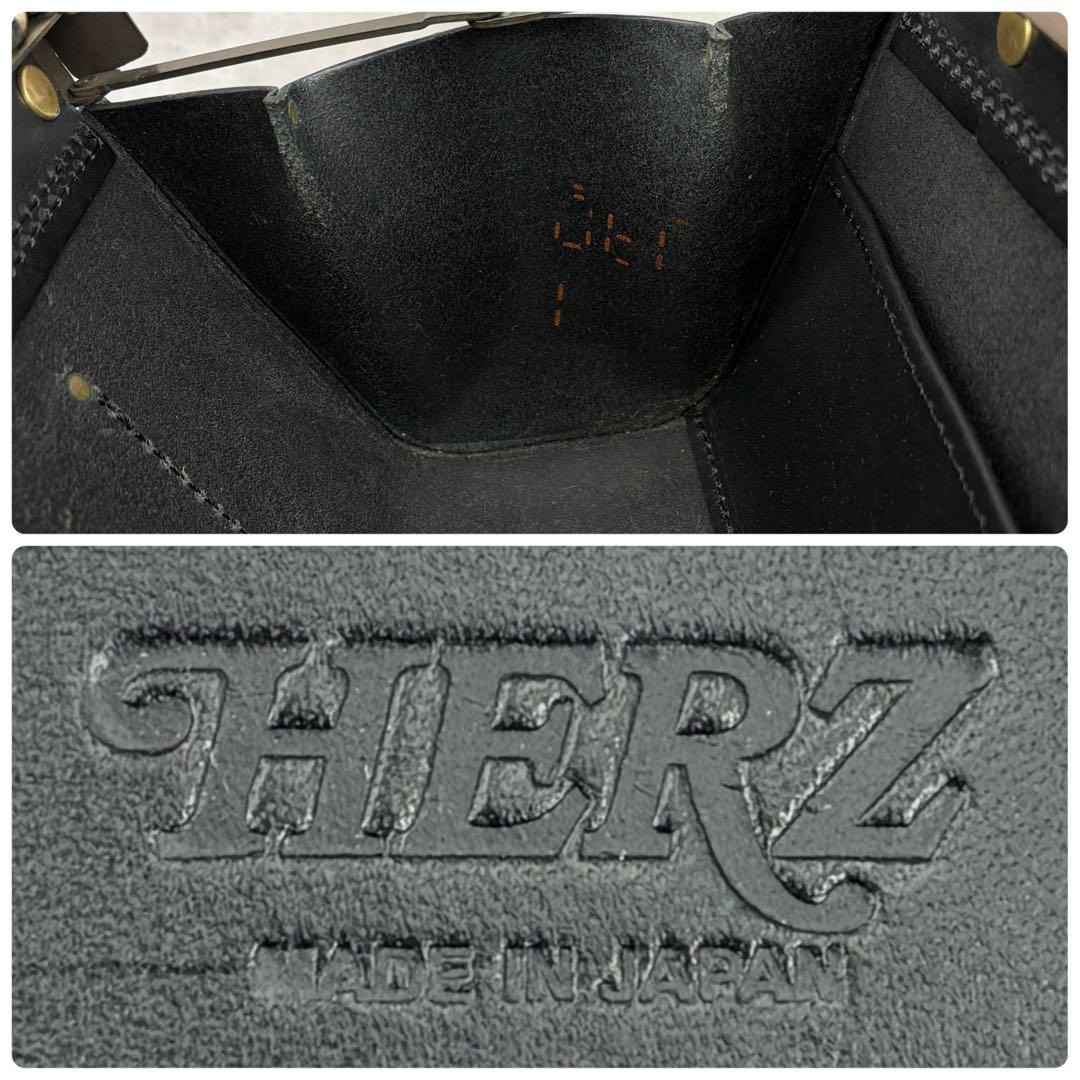 ヘルツ コパンタ ショルダーバッグ ハンド 2way レザー クラシックデザイン