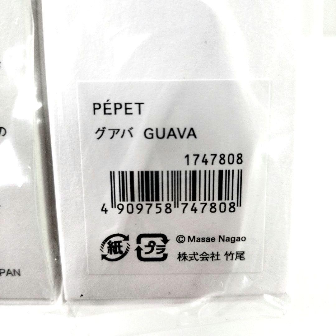 未開封 竹尾 takeo PEPET ペペット 手乗りペット カラー グァバ 紙の
