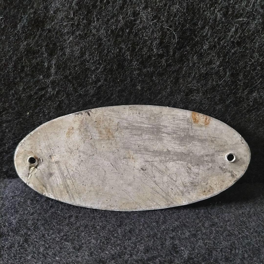 【国鉄】旧型客車？便所 表示板 日本国有鉄道 銘板 プレート