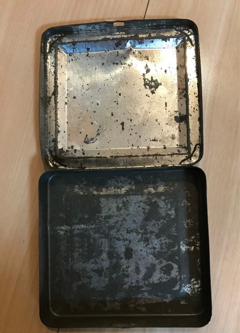 ブリキ缶 1900-1940年代 Prabhat シルクマントル 1ダース - メルカリ