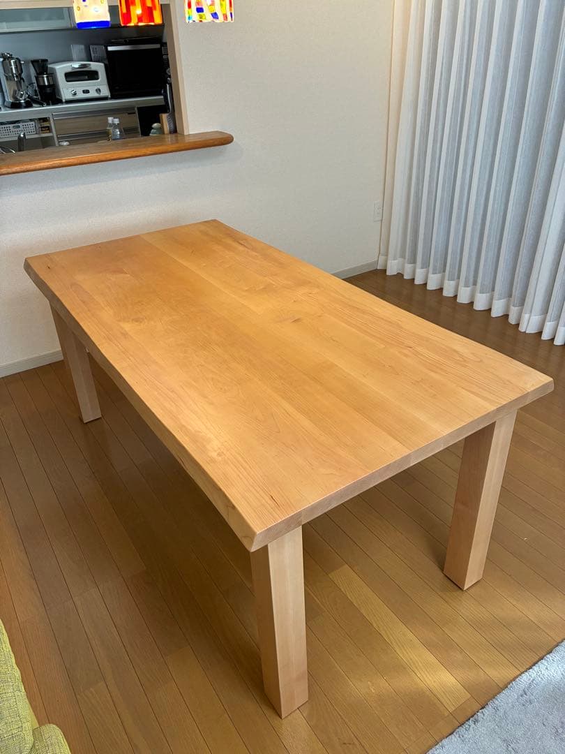 【まゆまゆ予約出品】高山ウッドワークス　柏木工　ダイニングテーブル