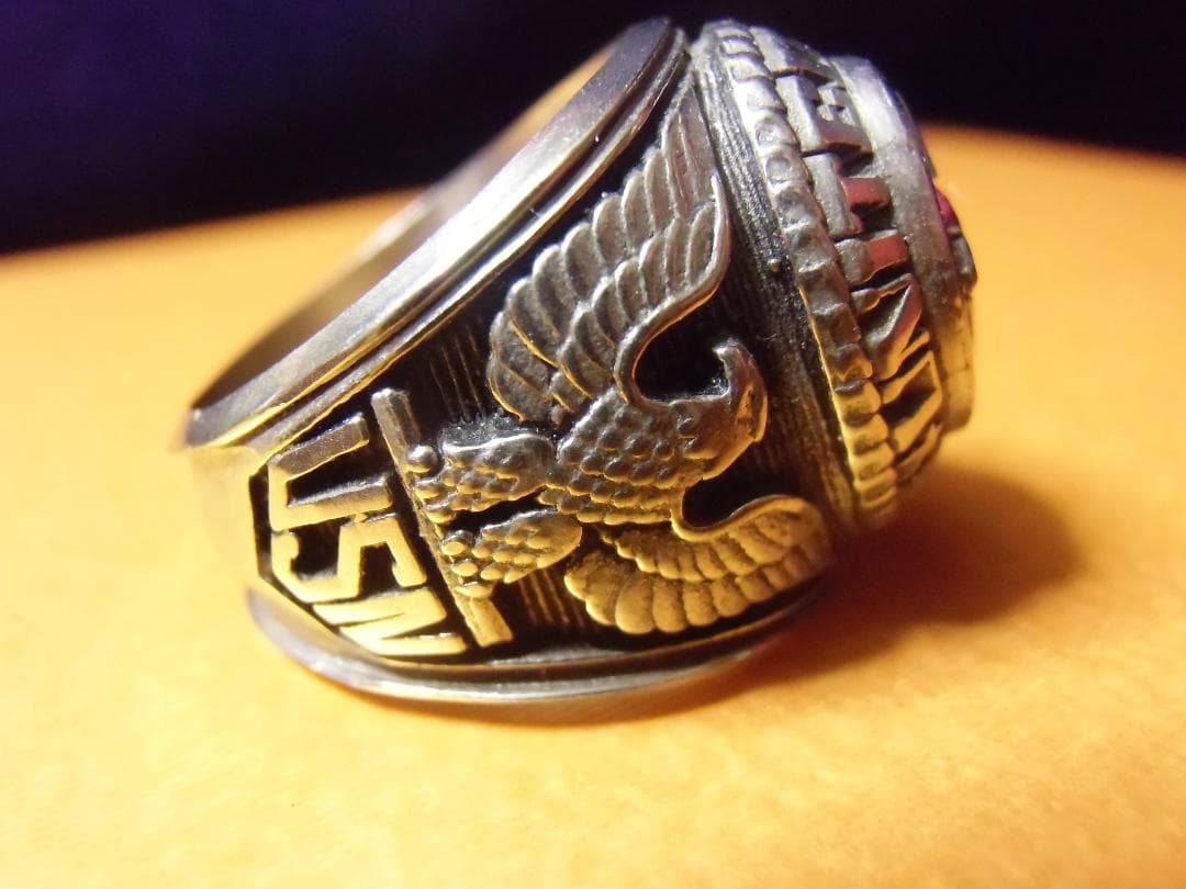★アメリカ軍＊海軍/ＵＳＮ＊ミリタリーリング＊１６号（実物）