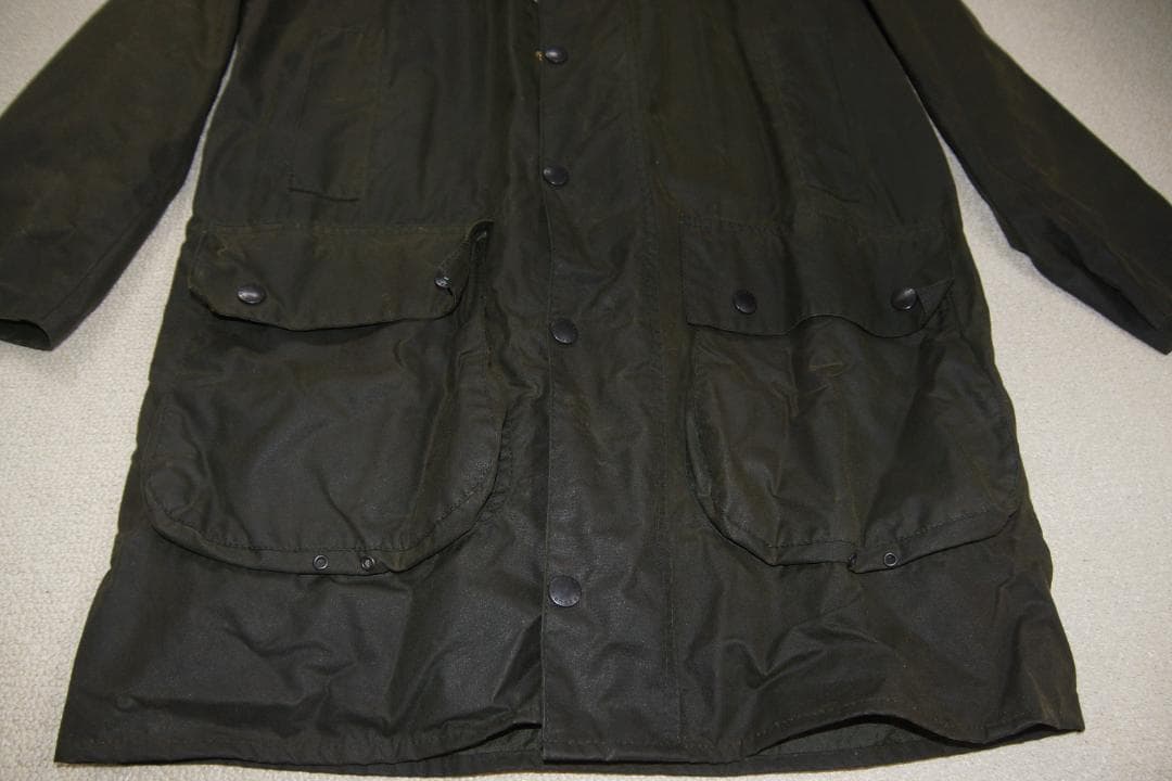 Barbour Border C38/96CM ダークグリーン(ヴィンテージ)
