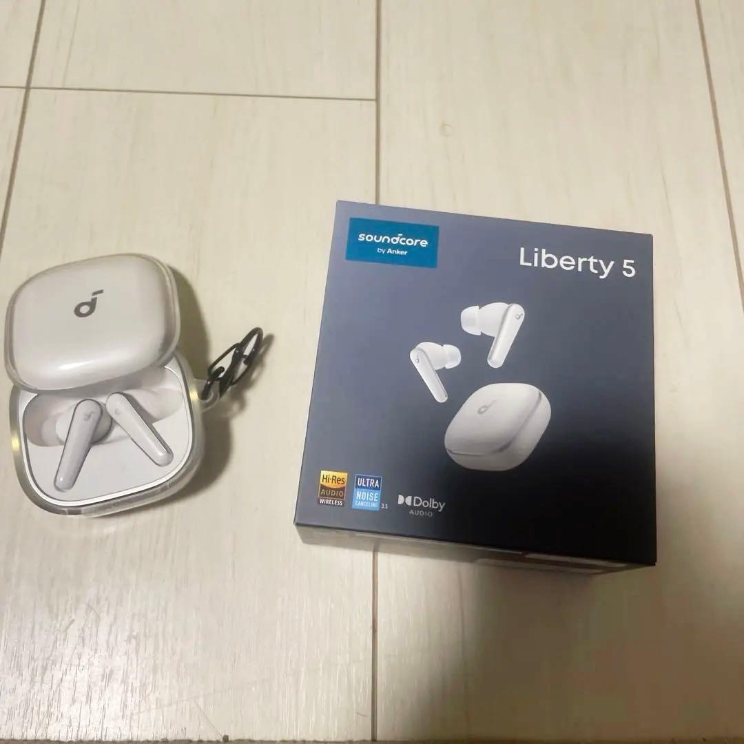Anker soundcore Liberty 5ワイヤレスイヤホン ホワイト - メルカリ