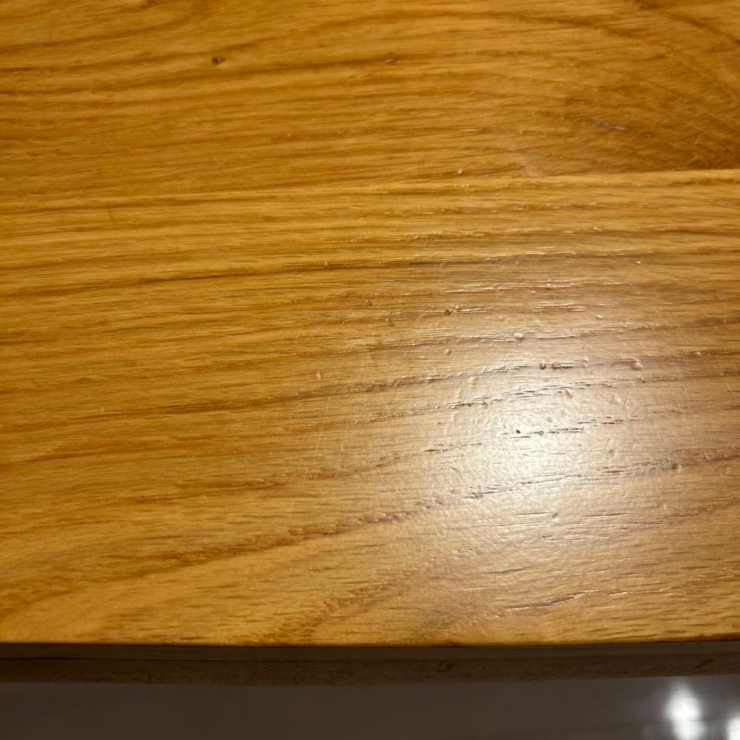 ダイニングテーブル　160cm オーク　一枚板風