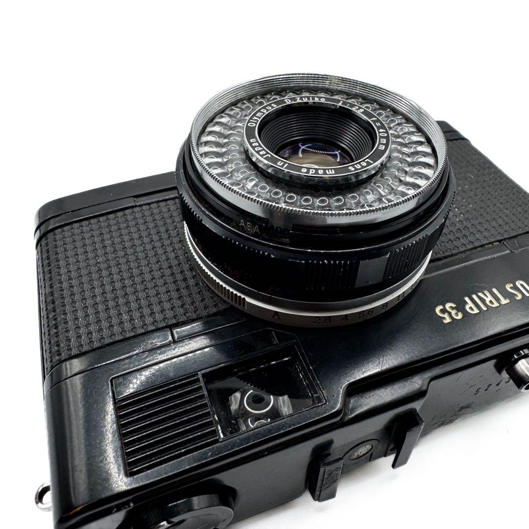 ABランク 整備済み OLYMPUS TRIP35 ブラック 6ヶ月動作保証付き