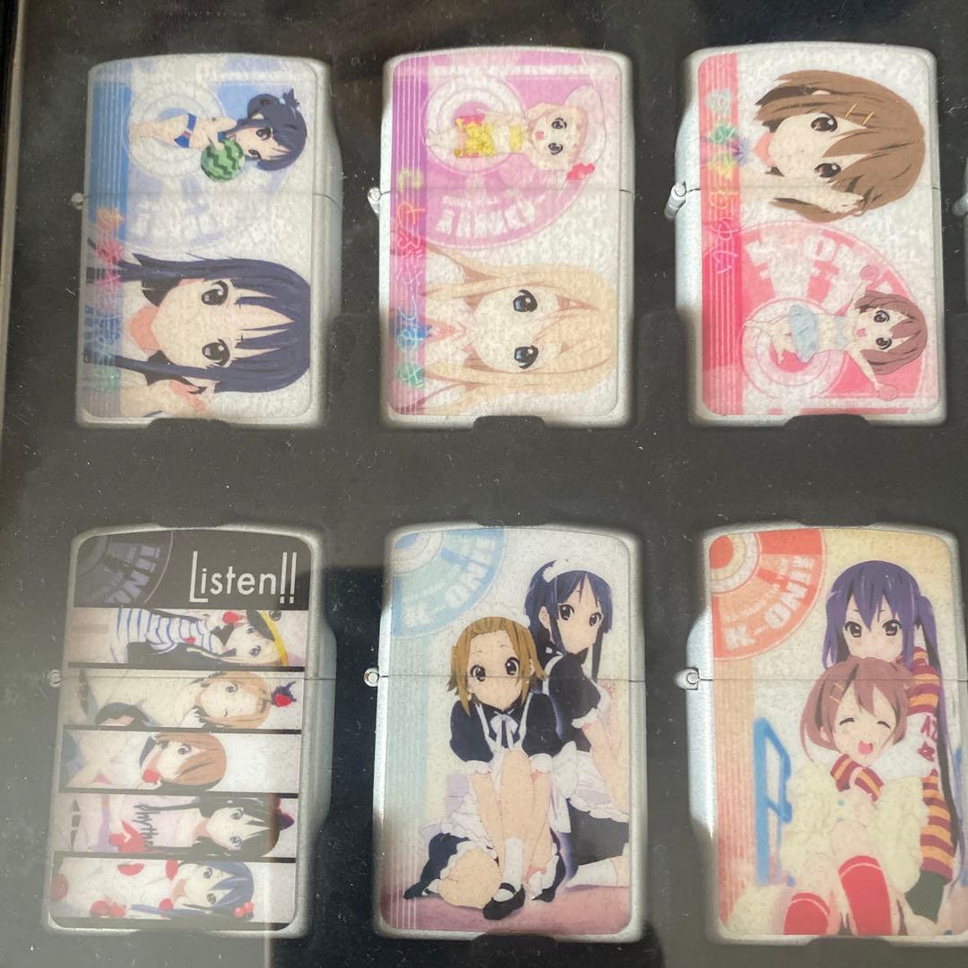 けいおん　水着　メイド　オイルライター　zippo風　セット　KO56