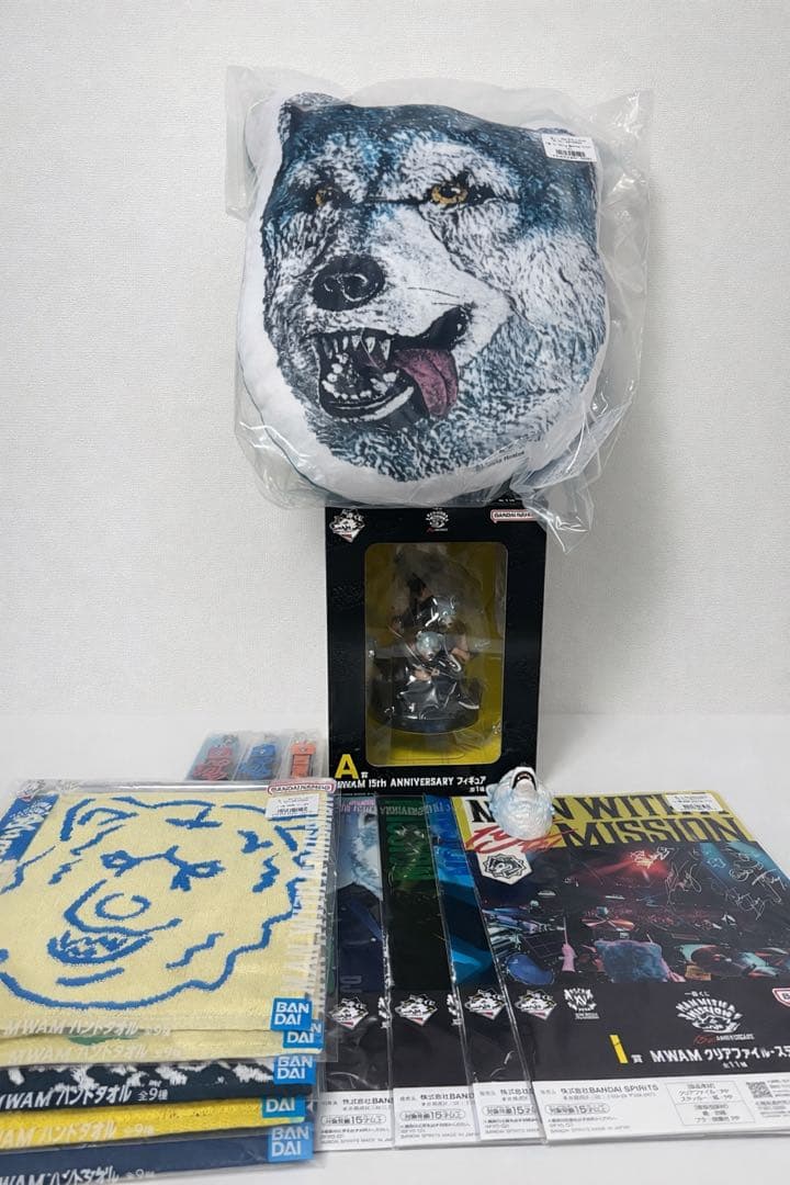 マンウィズアミッション 一番くじ A賞 F賞 H賞 その他下位賞 計16点 一番くじ MAN WITH A MISSION 15th ANNIVERSARY｜一番くじ倶楽部