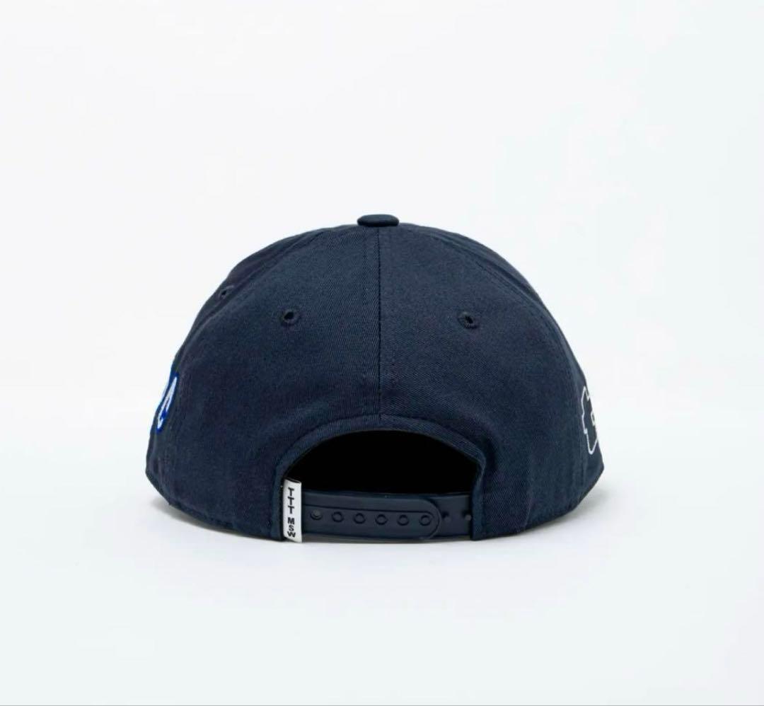 MIDNIGHT PIZZA CLUB × TTTMSW cap（NAVY）