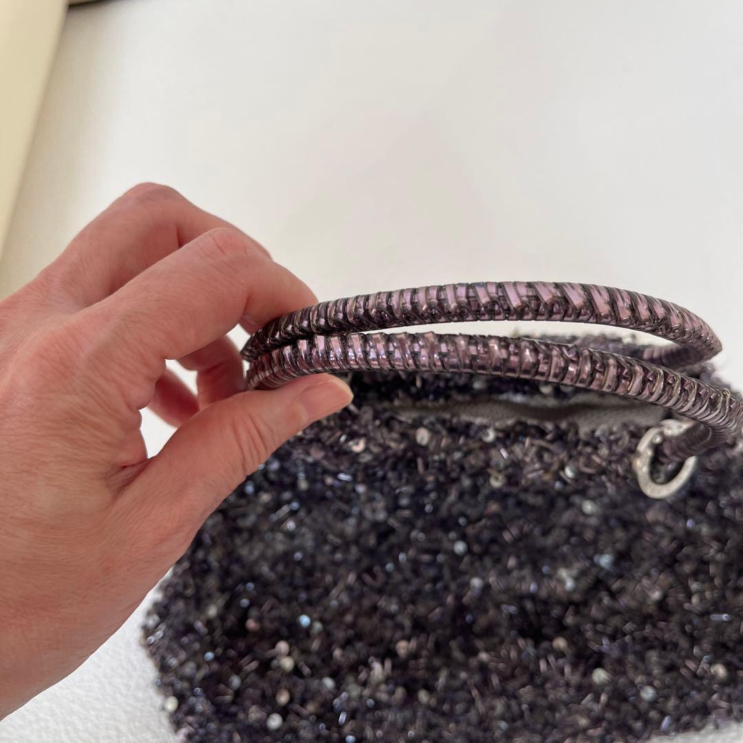 ANTEPRIMAアンテプリマ　ビーズ&スパンコールバック