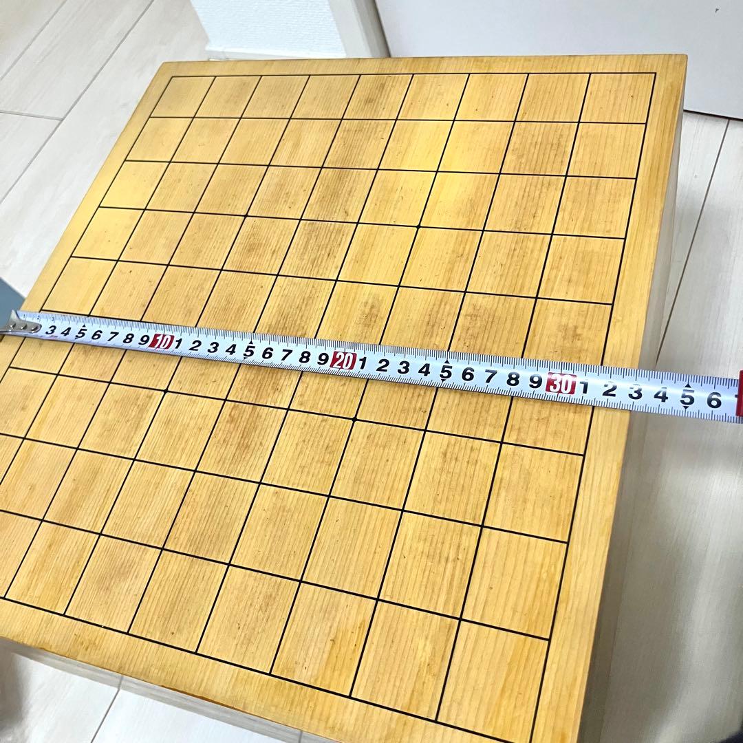 【美品】囲碁盤 極厚 高級 へそ付き 厚さ17.5cm 5.8寸 天地柾