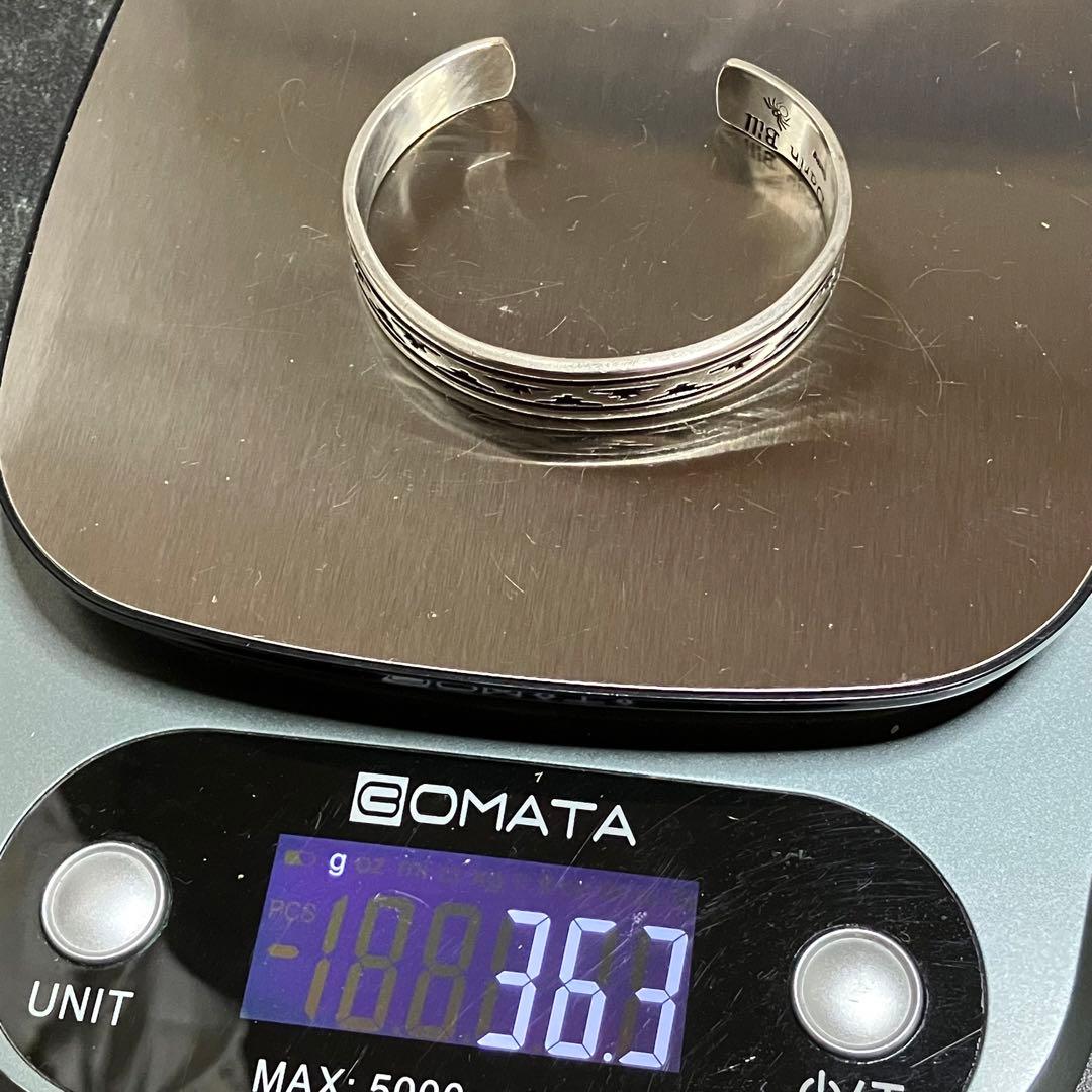 Darin Bill ダーリンビル ナバホ族 バングル シルバー