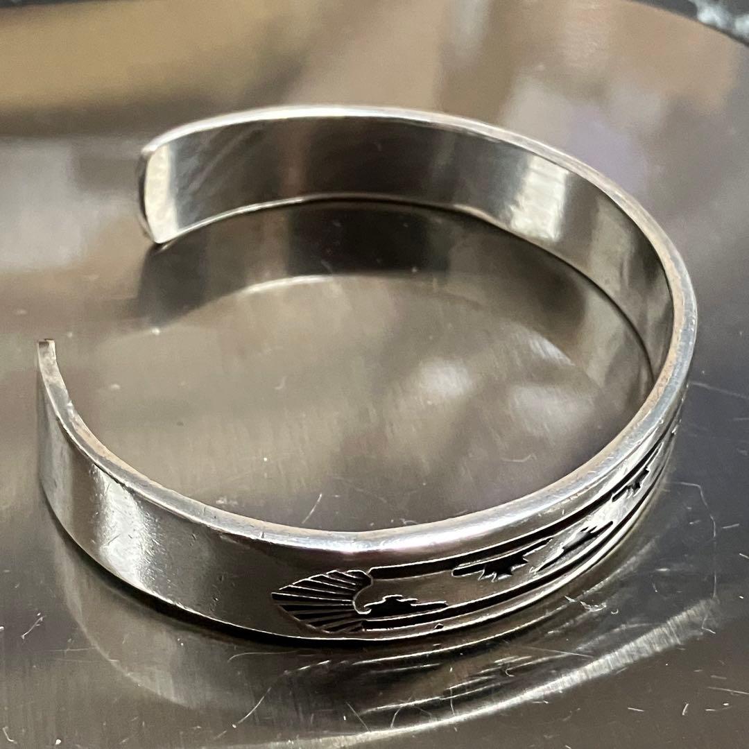 Darin Bill ダーリンビル ナバホ族 バングル シルバー