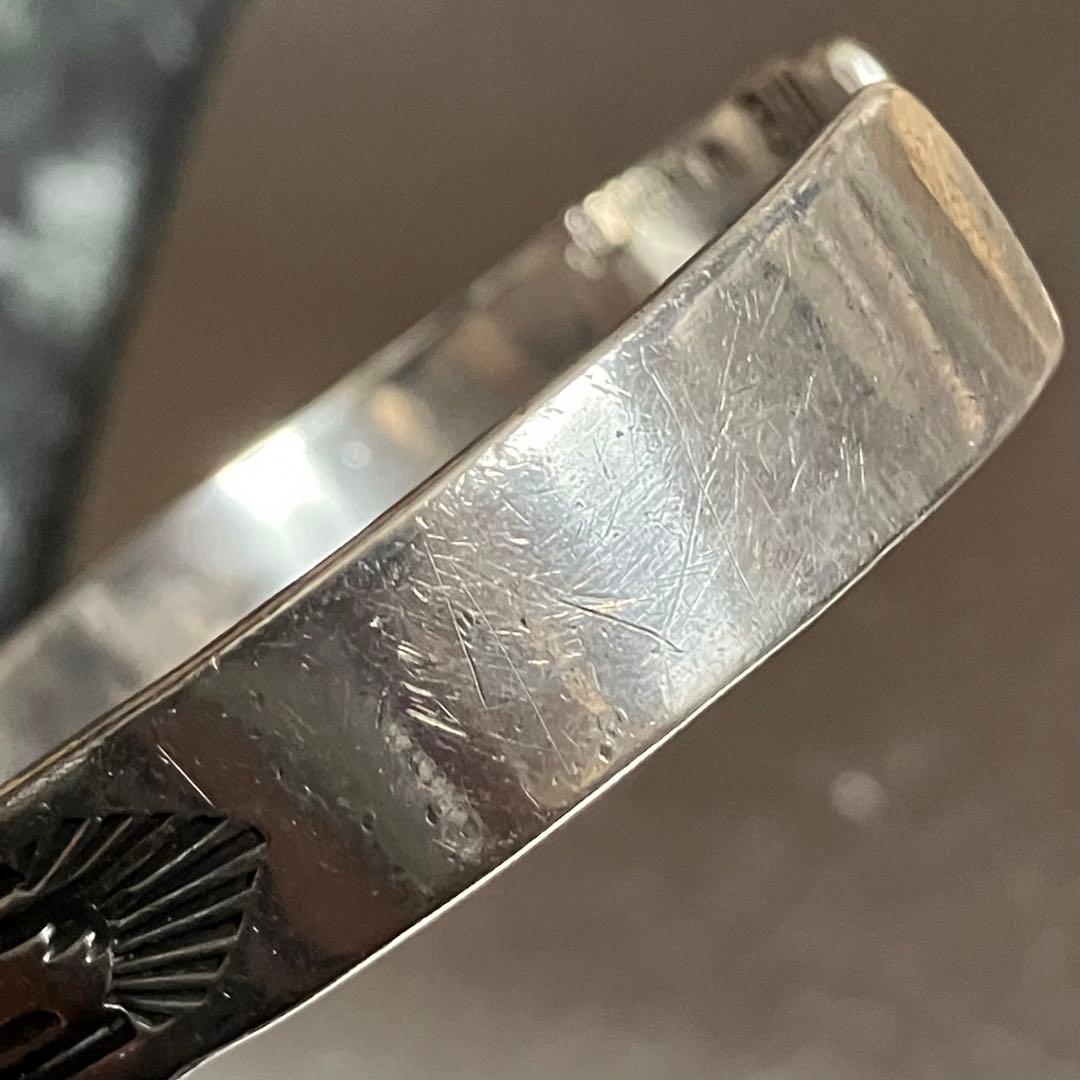 Darin Bill ダーリンビル ナバホ族 バングル シルバー