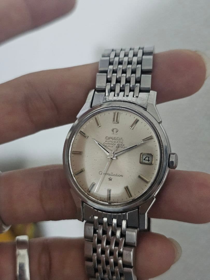 【OMEGA】オメガ コンステレーション cal.564 ライスブレスレット .