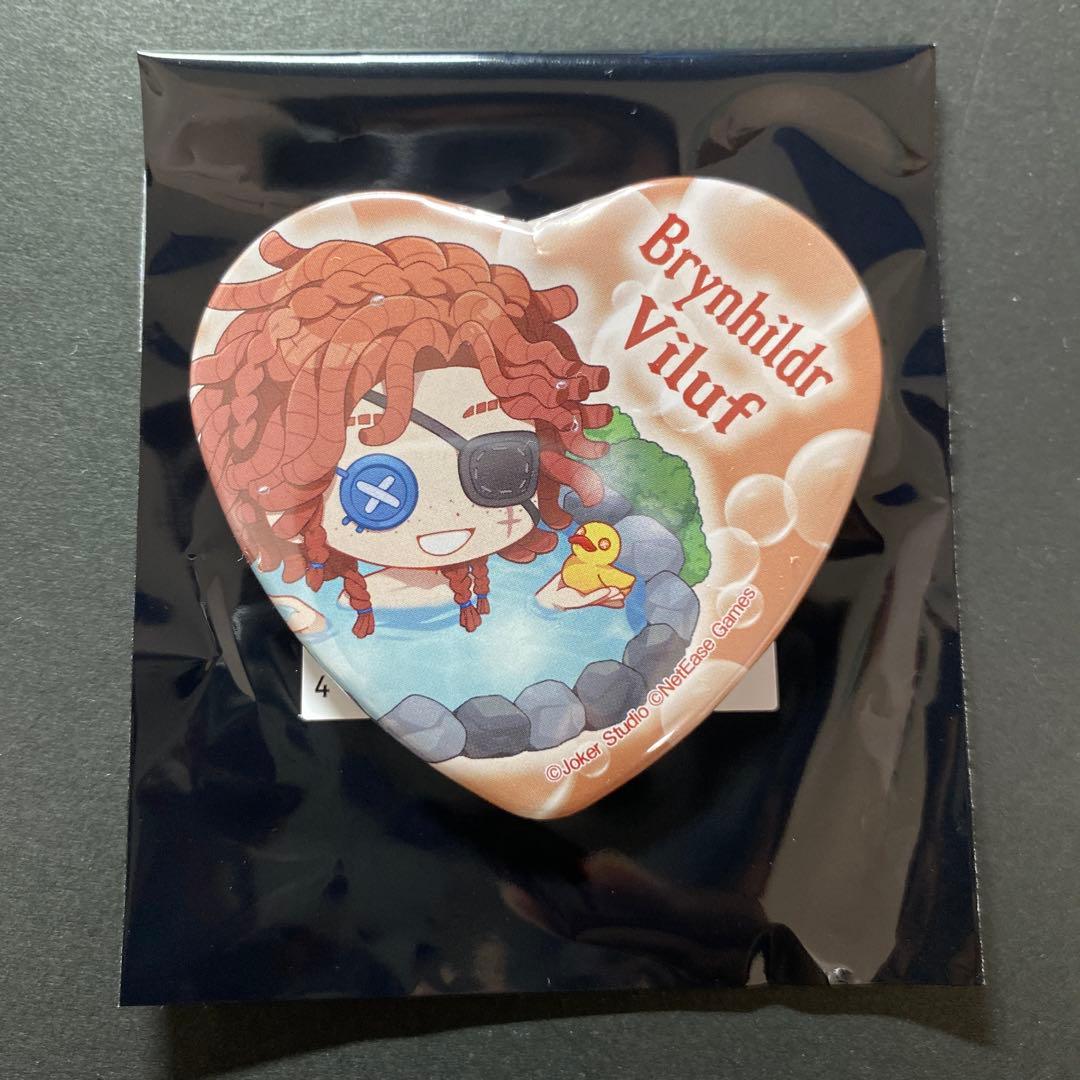 第五人格 湯めぐりの怪 温泉 グリッター缶バッジ 夜の番人 イタクア