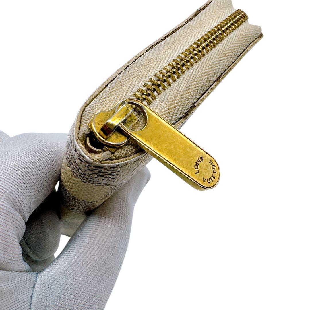 ルイヴィトン N63069 ダミエアズール ジッピーパース ケース