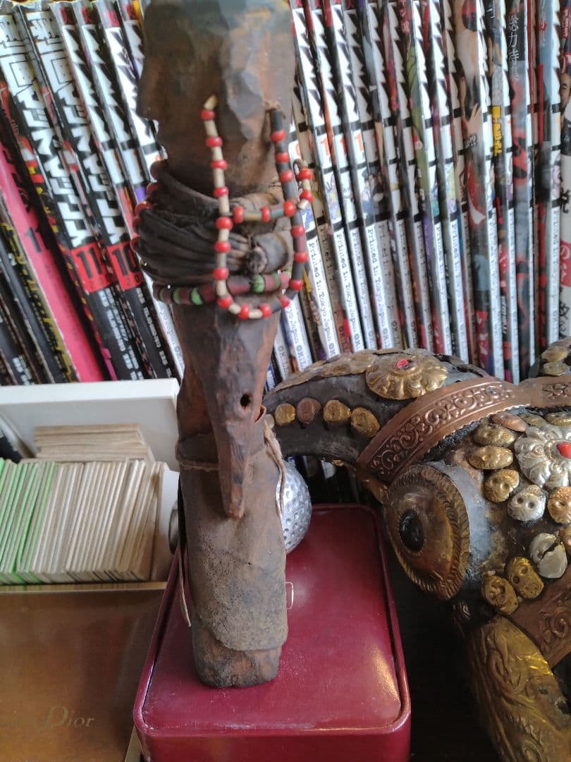 呪物 プリミティブアート アフリカ ケニア キクユ族 トゥルカナ族 木彫人形