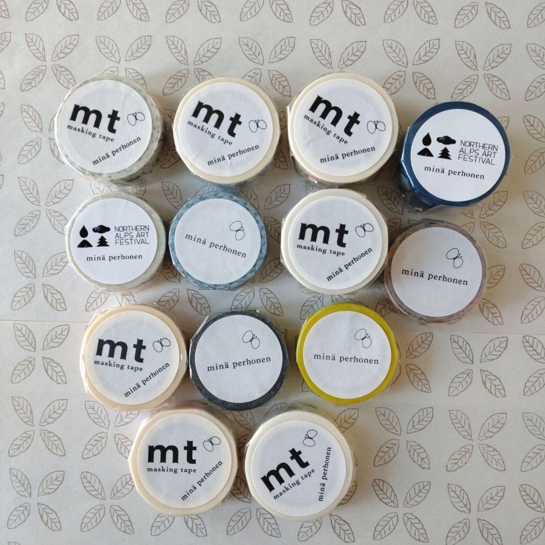 マスキングテープ　ミナペルホネン　23本セット　カモ井　mt