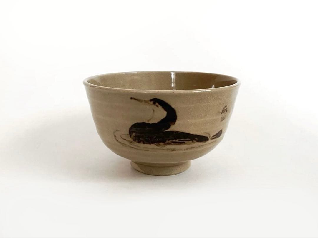 割引❣️「母」 千秋庵 二重弦唐草 本金 風炉先屏風 2尺4寸 共箱 （1119⑥