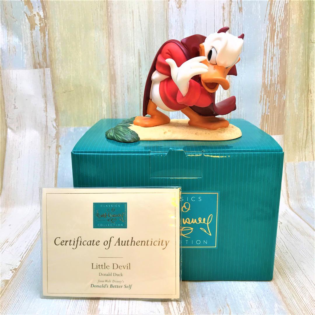 レア☆WDCC ドナルドダック 小悪魔 フィギュア☆ディズニー Disney