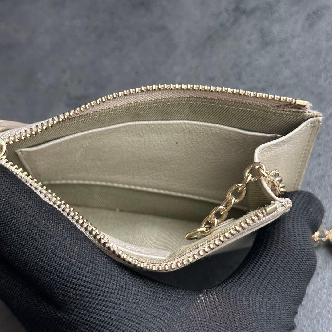 BVLGARI コレツィオーネ エンボスロゴ ケース 小銭入れ シルバー