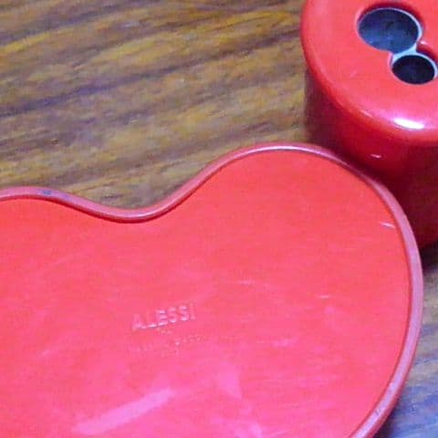 ALESSI アレッシィ PIG PENCIL SHARPENER レッド