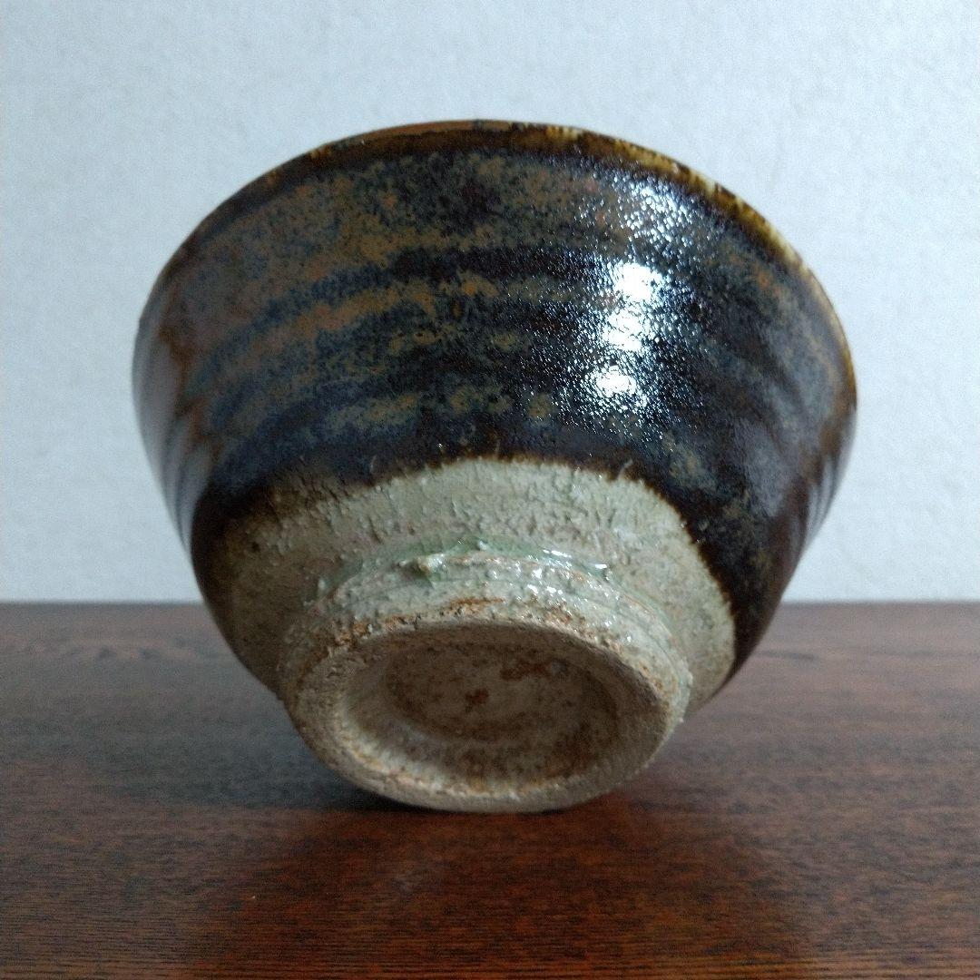 河井寛次郎　草繪碗　桐共箱　紐なし