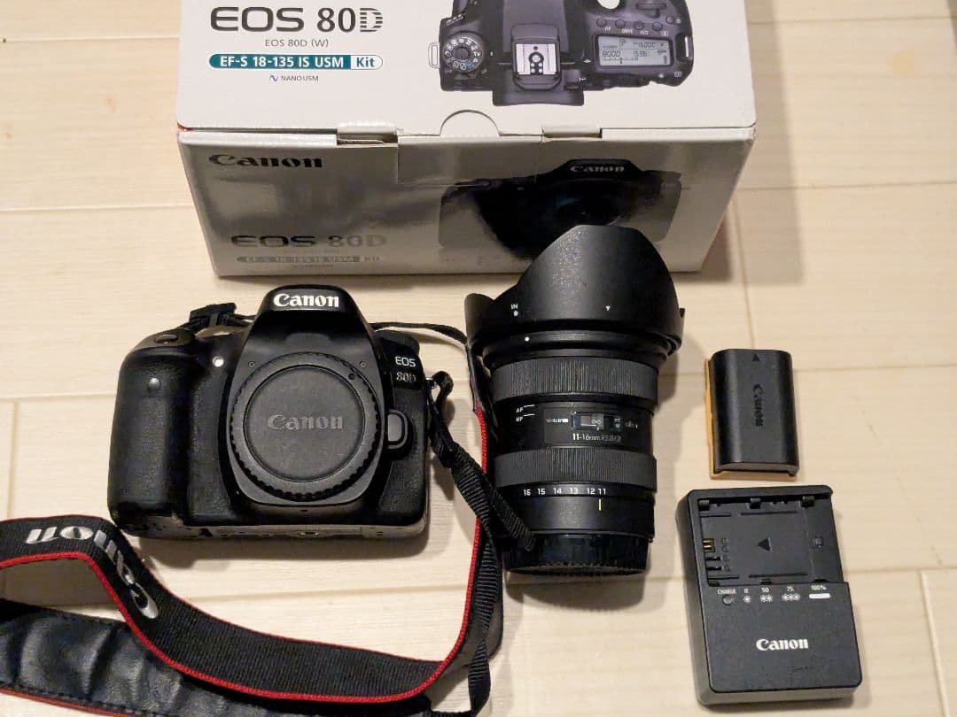【値下】風景・星空に★Canon EOS 80D 広角ズームF2.8レンズセット 値下】風景・星空に☆Canon EOS 80D 広角ズームF2.8レンズセット