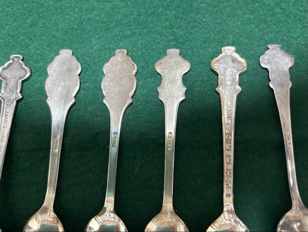 ロレックス ROLEX スプーンセット 8本 ルツェルン 嘆きのライオンほか
