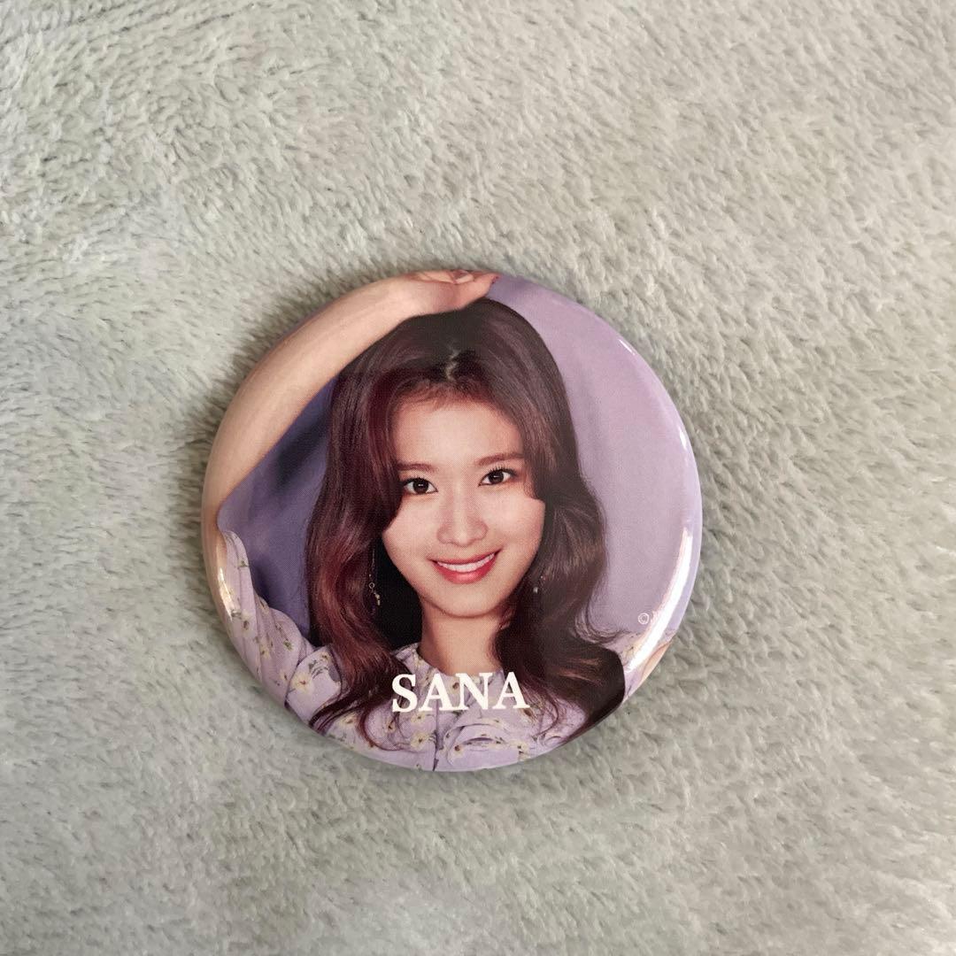 TWICE サナ 缶バッジ グッズ - メルカリ