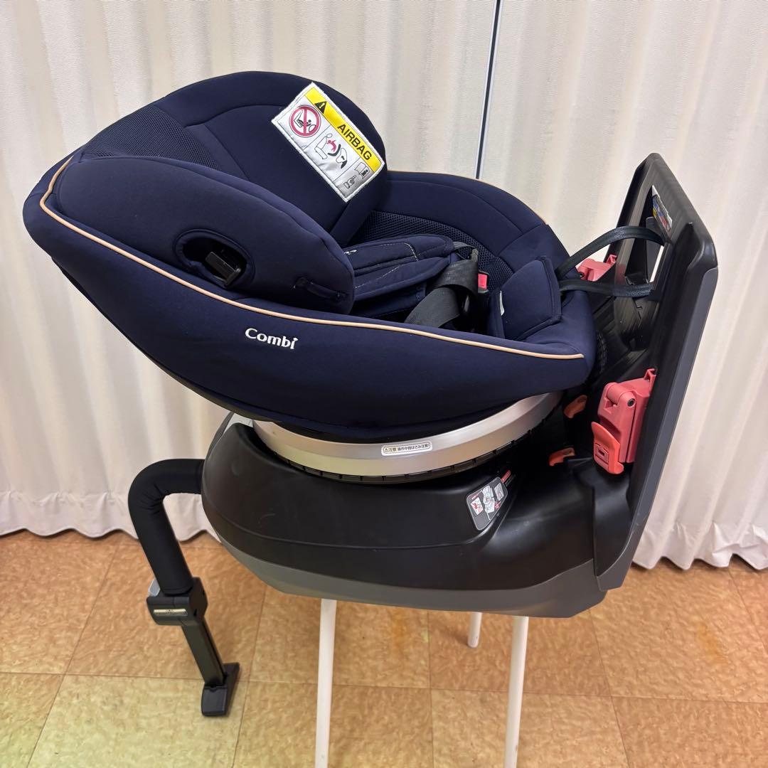 クリーニング済　☆綺麗☆　コンビ　クルムーブ　エッグショック　回転リクライニング