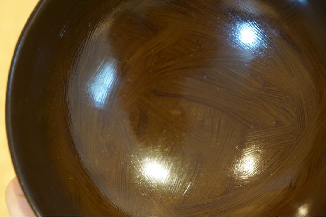 梅蒔絵 螺鈿細工 溜塗 吸物椀 2客/ 木製漆器 茶懐石